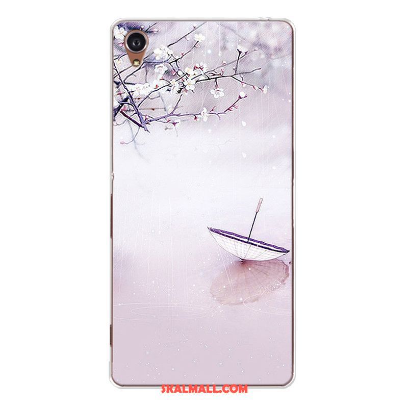Sony Xperia Xa1 Skal All Inclusive Mjuk Landskap Rosa Silikon Köpa