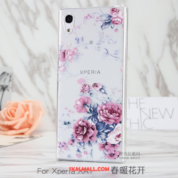 Sony Xperia Xa1 Skal Målade Mobil Telefon Silikon Mjuk Skydd Billig