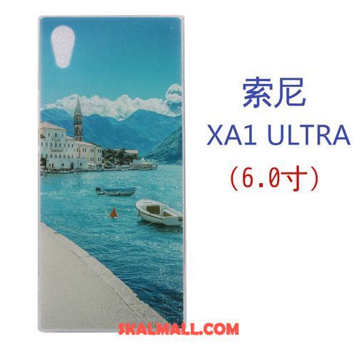 Sony Xperia Xa1 Ultra Skal Vit Kreativa Mjuk Tecknat Mobil Telefon Fodral Butik