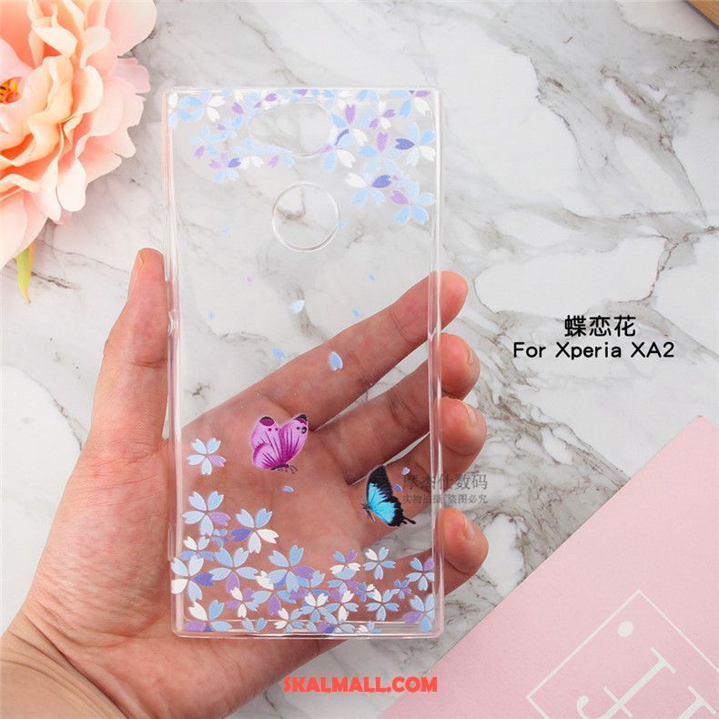 Sony Xperia Xa2 Skal Kreativa All Inclusive Mjuk Slim Transparent Billigt