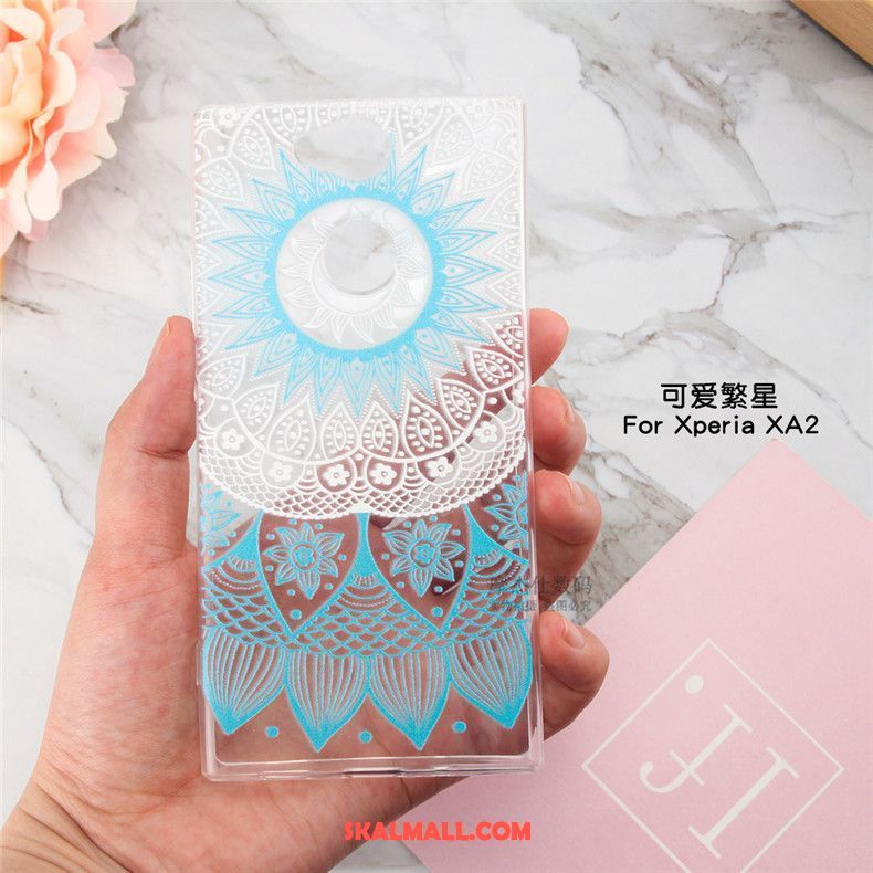 Sony Xperia Xa2 Skal Kreativa All Inclusive Mjuk Slim Transparent Billigt