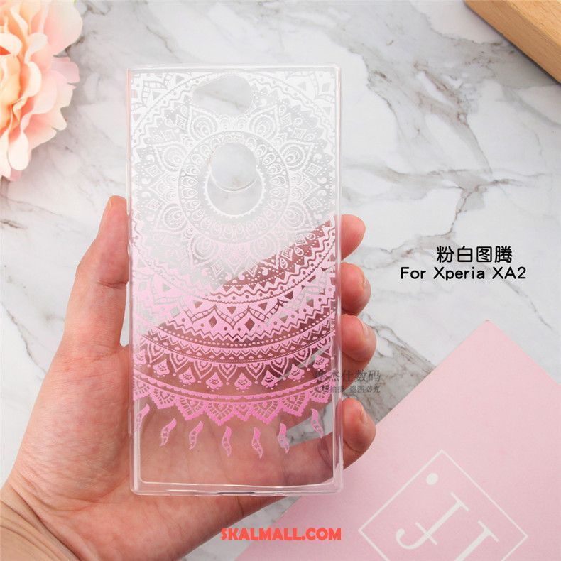 Sony Xperia Xa2 Skal Kreativa All Inclusive Mjuk Slim Transparent Billigt