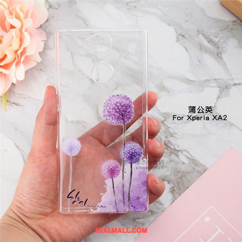 Sony Xperia Xa2 Skal Kreativa All Inclusive Mjuk Slim Transparent Billigt