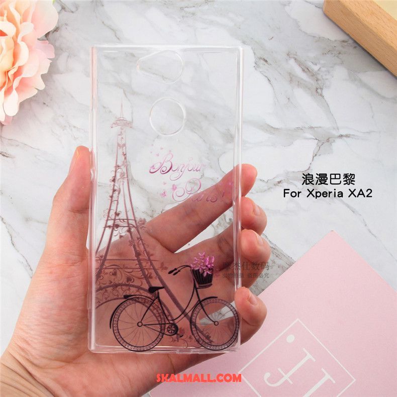 Sony Xperia Xa2 Skal Kreativa All Inclusive Mjuk Slim Transparent Billigt