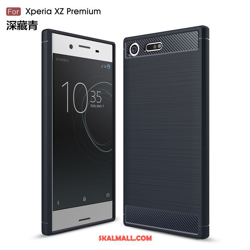 Sony Xperia Xz Premium Skal Business Skydd Fallskydd Svart Silikon Till Salu