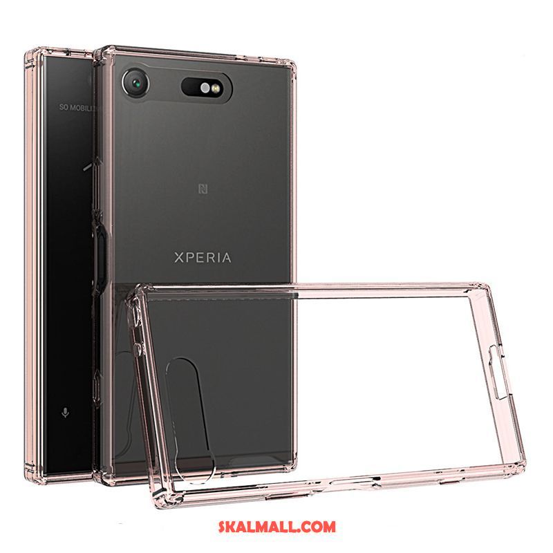 Sony Xperia Xz1 Compact Skal Grön Skydd Fallskydd Frame Mobil Telefon Rea