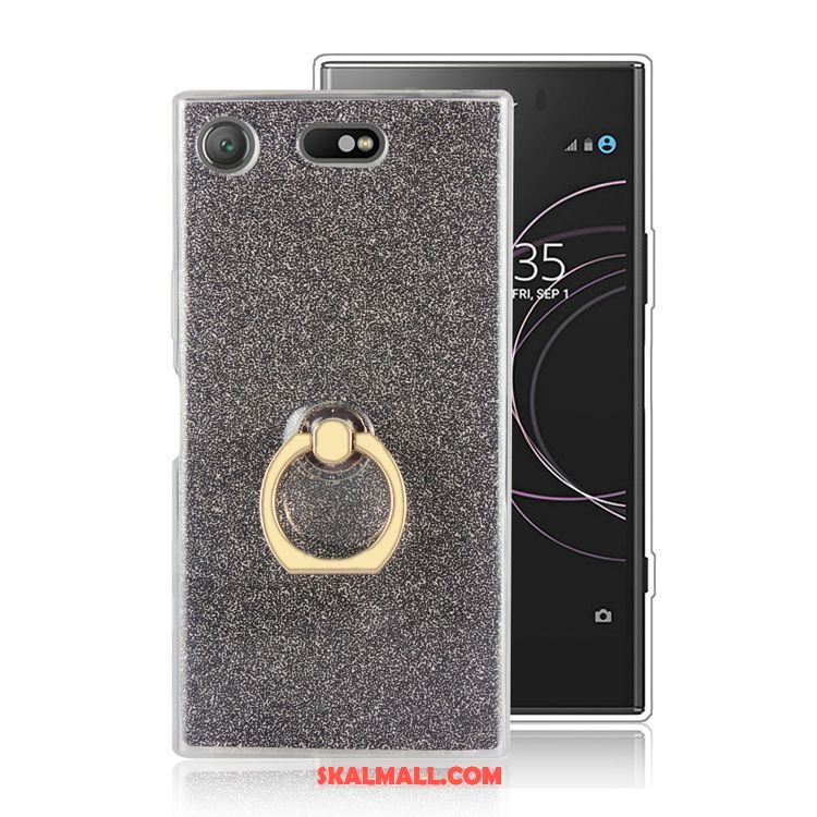 Sony Xperia Xz1 Compact Skal Mjuk Pulver Fallskydd Guld Silikon Till Salu