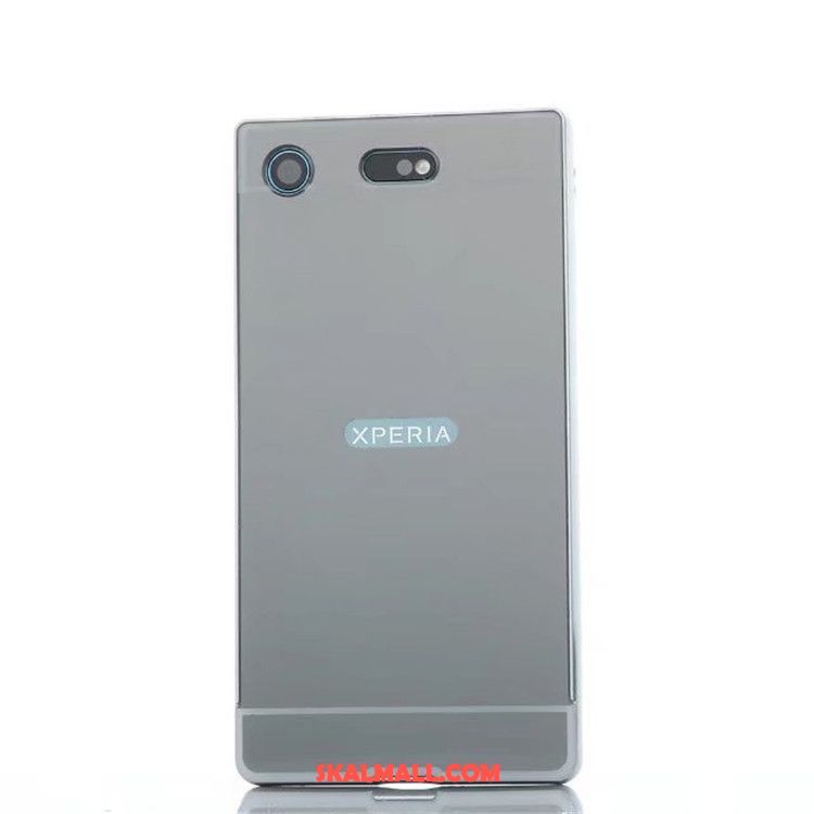 Sony Xperia Xz1 Compact Skal Mobil Telefon Spegel Guld Metall Skydd Online