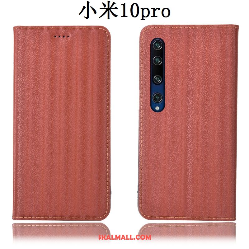 Xiaomi Mi 10 Pro Skal Gradient All Inclusive Läderfodral Mobil Telefon Fallskydd Online