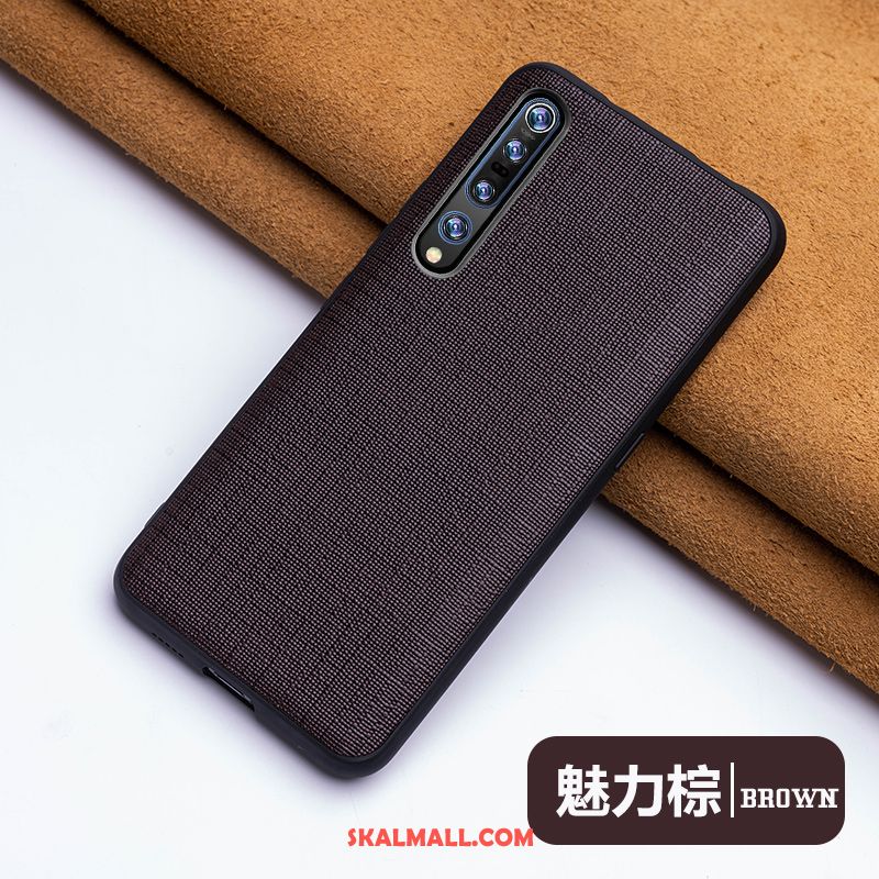 Xiaomi Mi 10 Pro Skal Slim Högt Utbud Läderfodral Mobil Telefon Business Fodral Billig