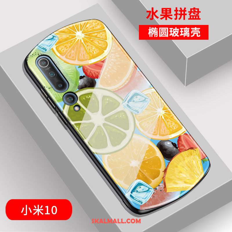 Xiaomi Mi 10 Skal Båge Spegel Glas Grön Mode Online