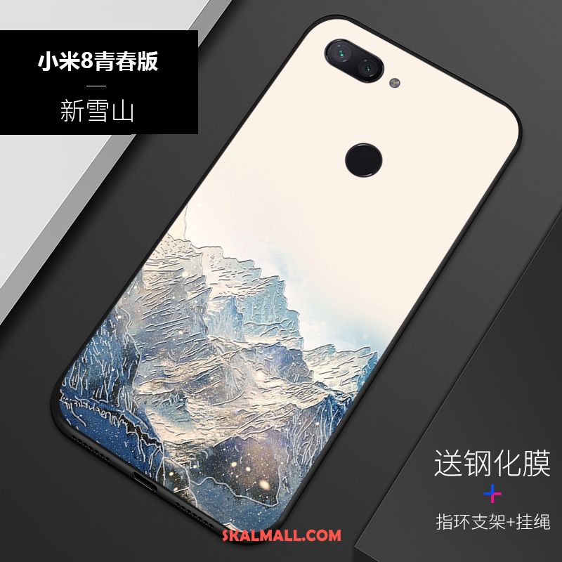 Xiaomi Mi 8 Lite Skal Liten Trend Anpassa Mjuk Nubuck Rea