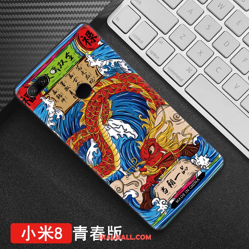 Xiaomi Mi 8 Lite Skal Ungdom Trend Liten Kinesisk Stil Kreativa Köpa