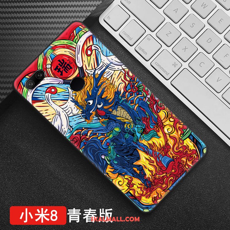 Xiaomi Mi 8 Lite Skal Ungdom Trend Liten Kinesisk Stil Kreativa Köpa