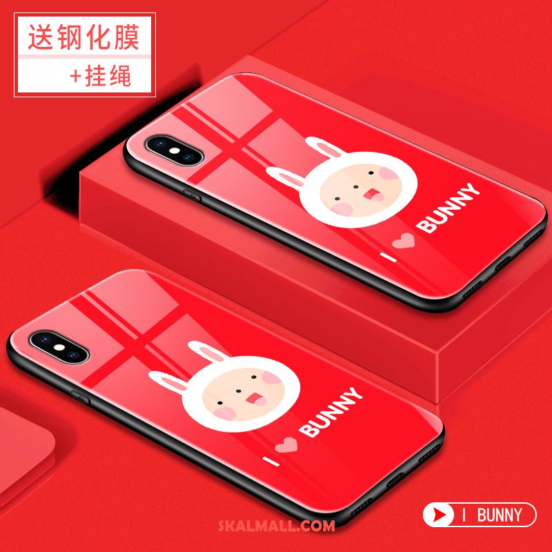 Xiaomi Mi 8 Pro Skal Glas Liten Fallskydd Tecknat Personlighet Billigt