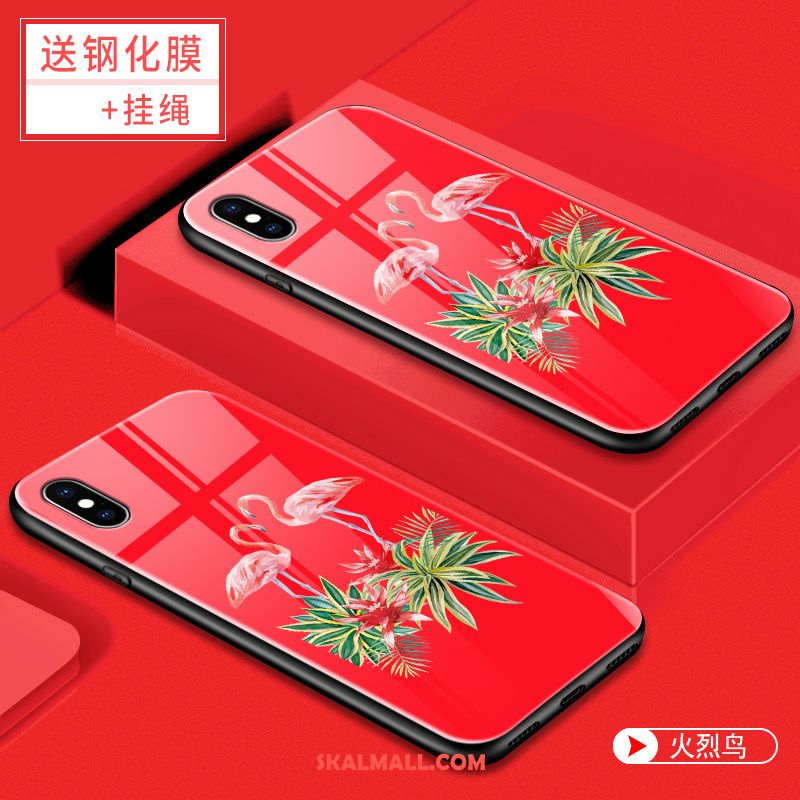 Xiaomi Mi 8 Pro Skal Glas Liten Fallskydd Tecknat Personlighet Billigt