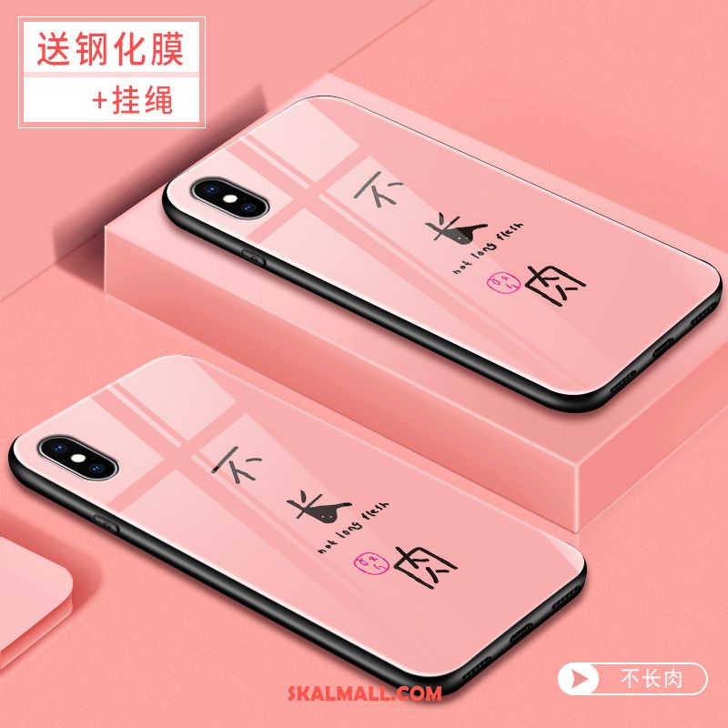 Xiaomi Mi 8 Pro Skal Glas Liten Fallskydd Tecknat Personlighet Billigt