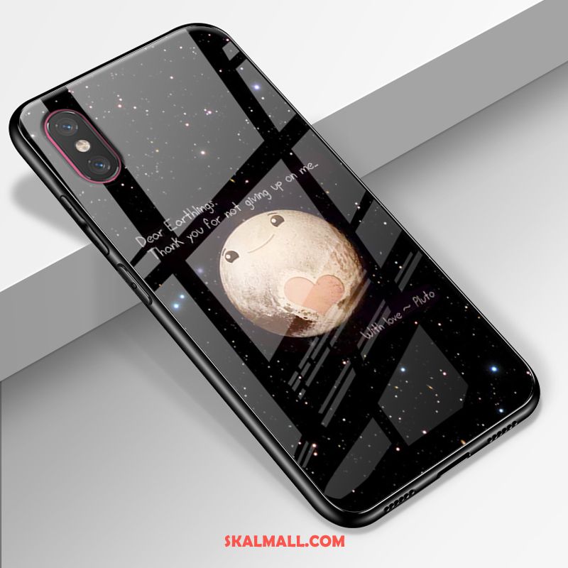 Xiaomi Mi 8 Pro Skal Transparent Skydd Mobil Telefon Rosa Personlighet Fodral Billigt