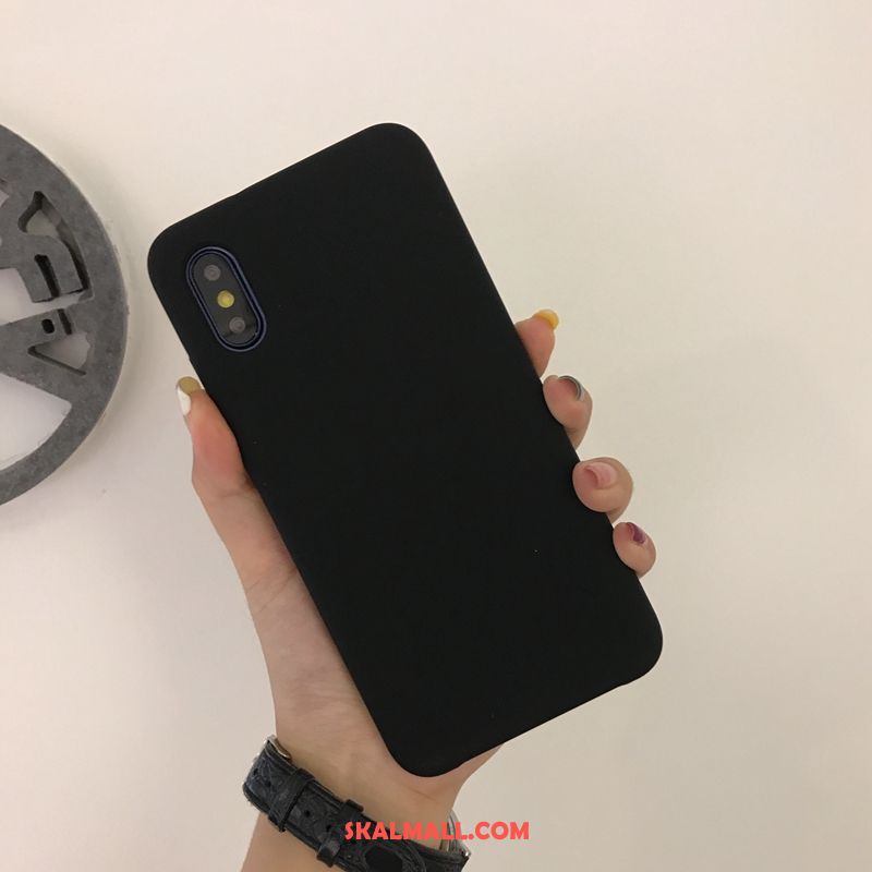 Xiaomi Mi 8 Pro Skal Ungdom Svart Röd Business Mobil Telefon Billigt