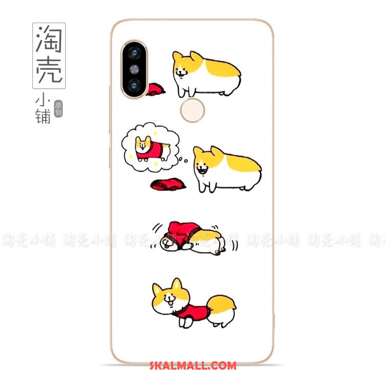 Xiaomi Mi 8 Se Skal Kreativa Tecknat Vit Liten Mobil Telefon Till Salu