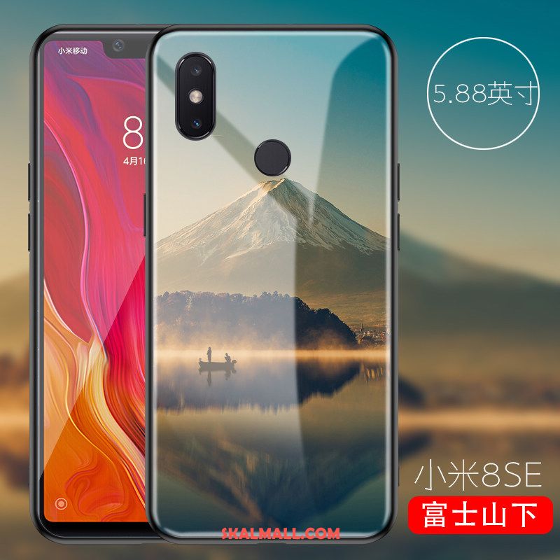 Xiaomi Mi 8 Se Skal Mörkblå Par Trend Liten Skydd Fodral Köpa