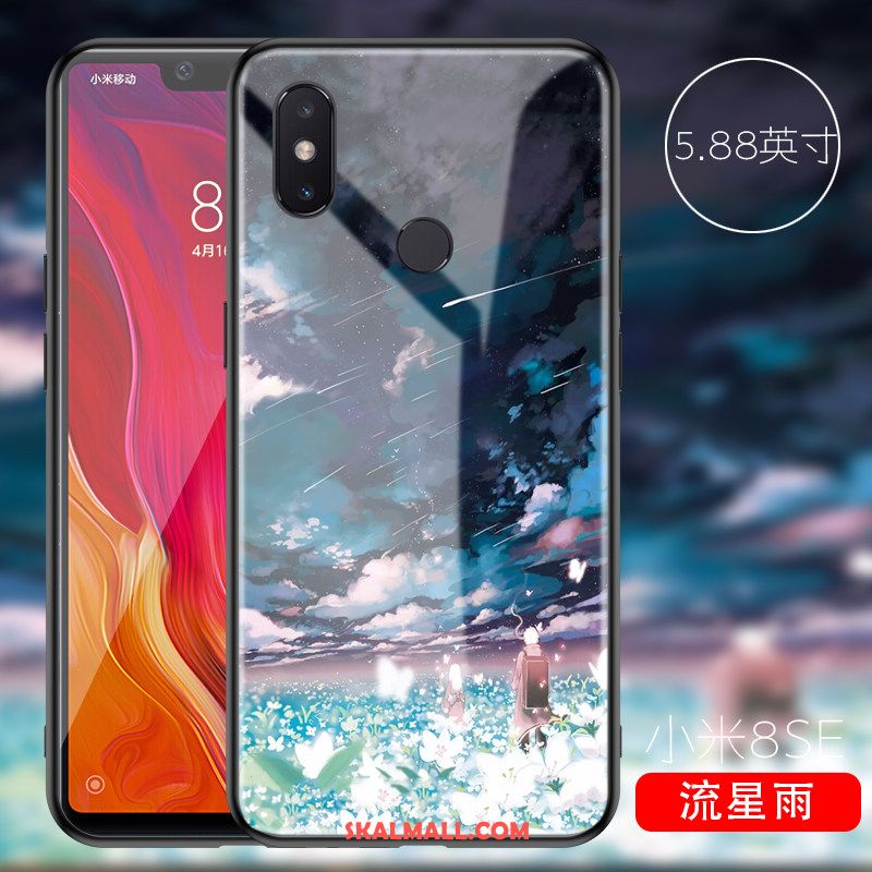 Xiaomi Mi 8 Se Skal Mörkblå Par Trend Liten Skydd Fodral Köpa