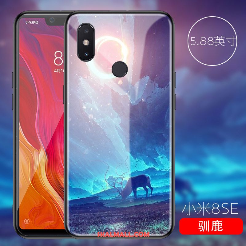 Xiaomi Mi 8 Se Skal Mörkblå Par Trend Liten Skydd Fodral Köpa