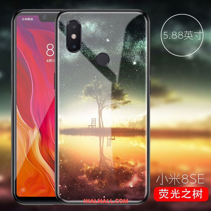 Xiaomi Mi 8 Se Skal Mörkblå Par Trend Liten Skydd Fodral Köpa