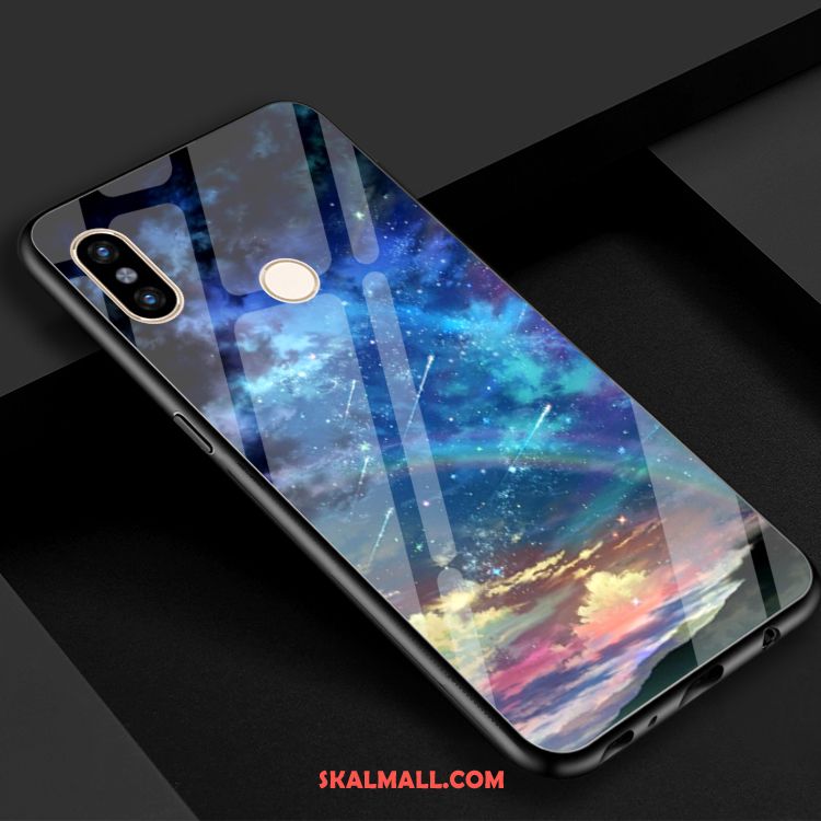 Xiaomi Mi 8 Se Skal Vind Gul Stjärna Universum Härdat Glas Fodral På Rea