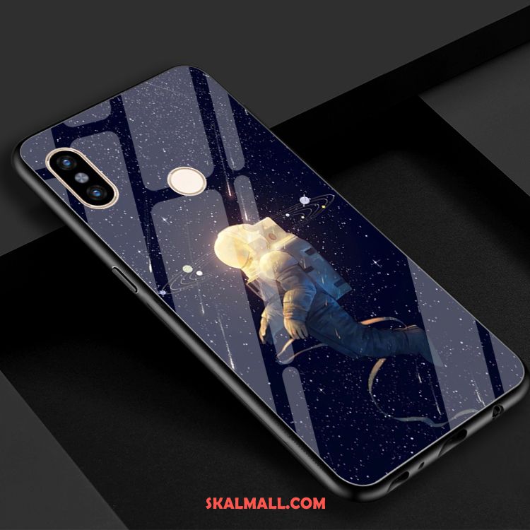 Xiaomi Mi 8 Se Skal Vind Gul Stjärna Universum Härdat Glas Fodral På Rea