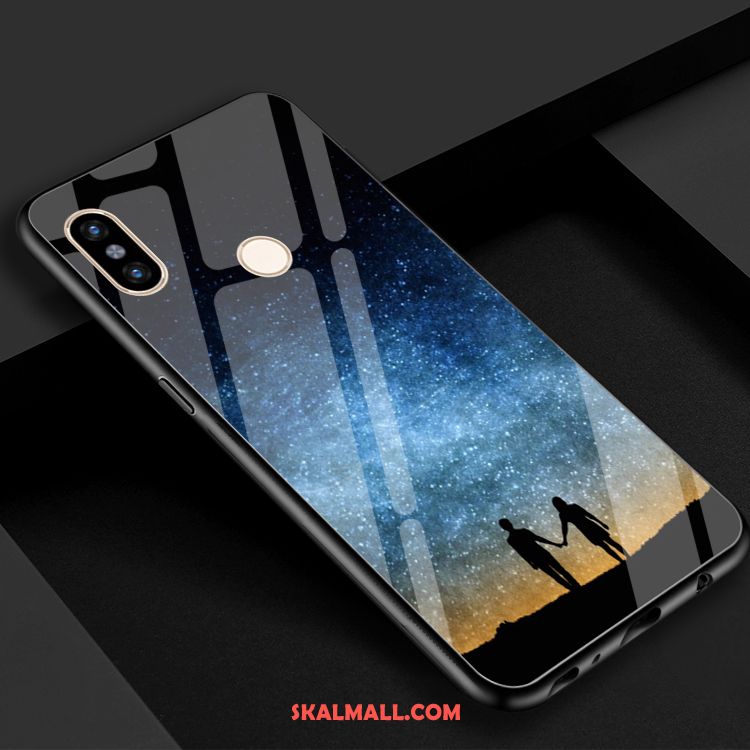 Xiaomi Mi 8 Se Skal Vind Gul Stjärna Universum Härdat Glas Fodral På Rea