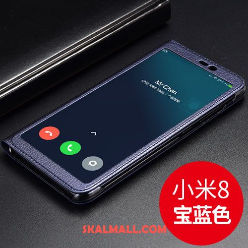 Xiaomi Mi 8 Skal Fallskydd All Inclusive Clamshell Mobil Telefon Liten Billiga