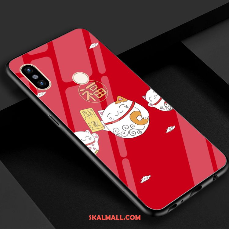 Xiaomi Mi 8 Skal Festliga Vacker Glas Mobil Telefon Liten Billigt