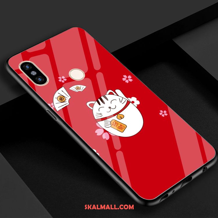 Xiaomi Mi 8 Skal Festliga Vacker Glas Mobil Telefon Liten Billigt