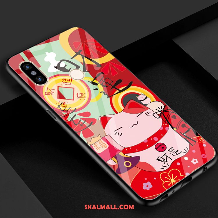 Xiaomi Mi 8 Skal Festliga Vacker Glas Mobil Telefon Liten Billigt