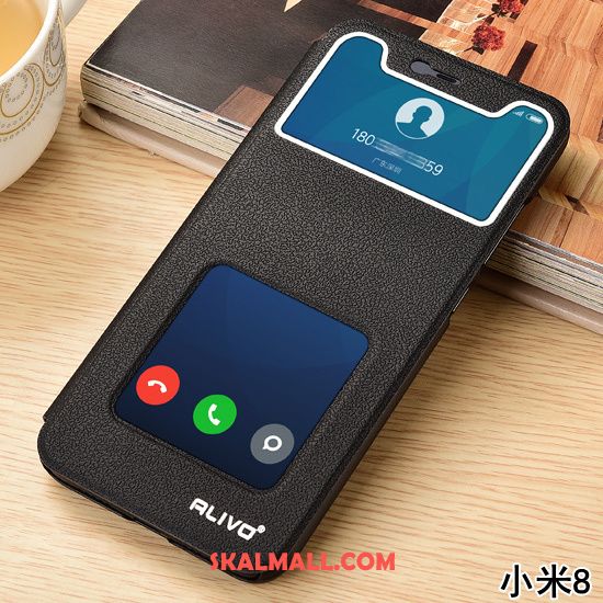 Xiaomi Mi 8 Skal Liten All Inclusive Nubuck Trend Mobil Telefon Rea