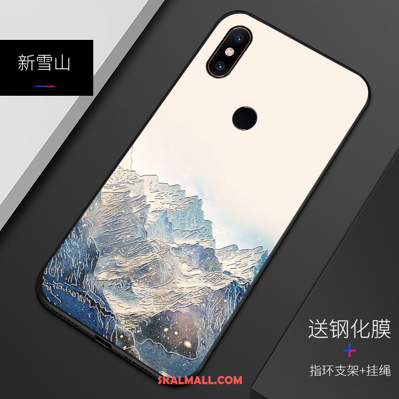 Xiaomi Mi 8 Skal Lättnad Nubuck Fallskydd Silikon Personlighet Fodral Online