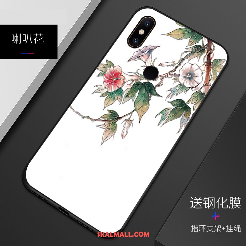 Xiaomi Mi 8 Skal Lättnad Nubuck Fallskydd Silikon Personlighet Fodral Online