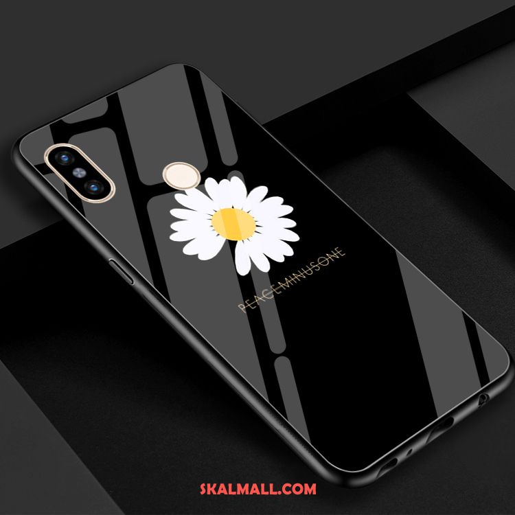 Xiaomi Mi 8 Skal Mobil Telefon Liten Blommor Kinesisk Drake Glas Online