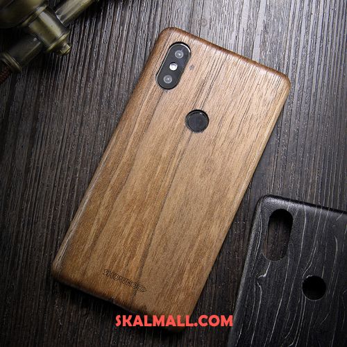 Xiaomi Mi 8 Skal Personlighet Ny Liten Mobil Telefon Wood Rea