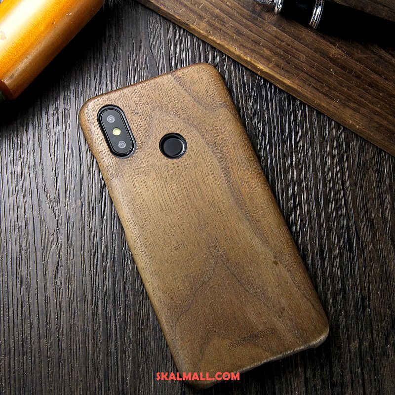 Xiaomi Mi 8 Skal Personlighet Ny Liten Mobil Telefon Wood Rea