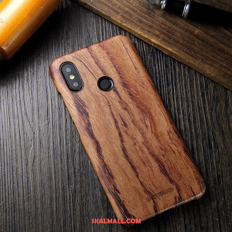 Xiaomi Mi 8 Skal Personlighet Ny Liten Mobil Telefon Wood Rea