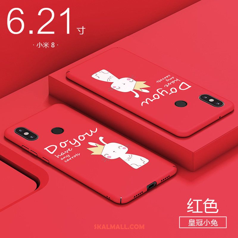 Xiaomi Mi 8 Skal Personlighet Skydd Hård Nubuck Ny Billig