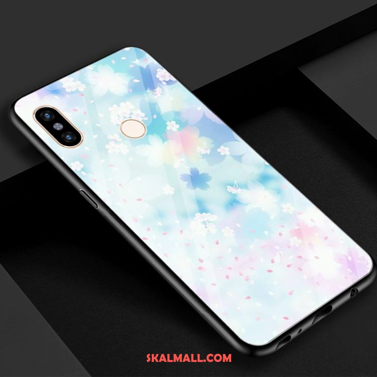 Xiaomi Mi 8 Skal Purpur Glas Kyla Mobil Telefon Vind Fodral Billiga