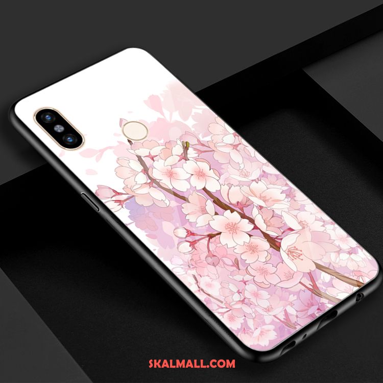 Xiaomi Mi 8 Skal Purpur Glas Kyla Mobil Telefon Vind Fodral Billiga