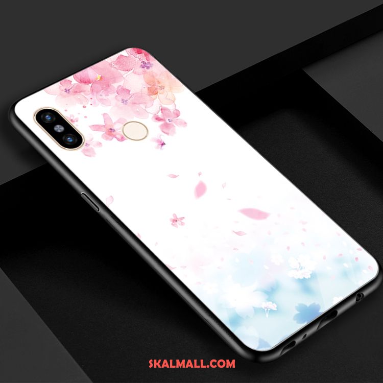 Xiaomi Mi 8 Skal Purpur Glas Kyla Mobil Telefon Vind Fodral Billiga