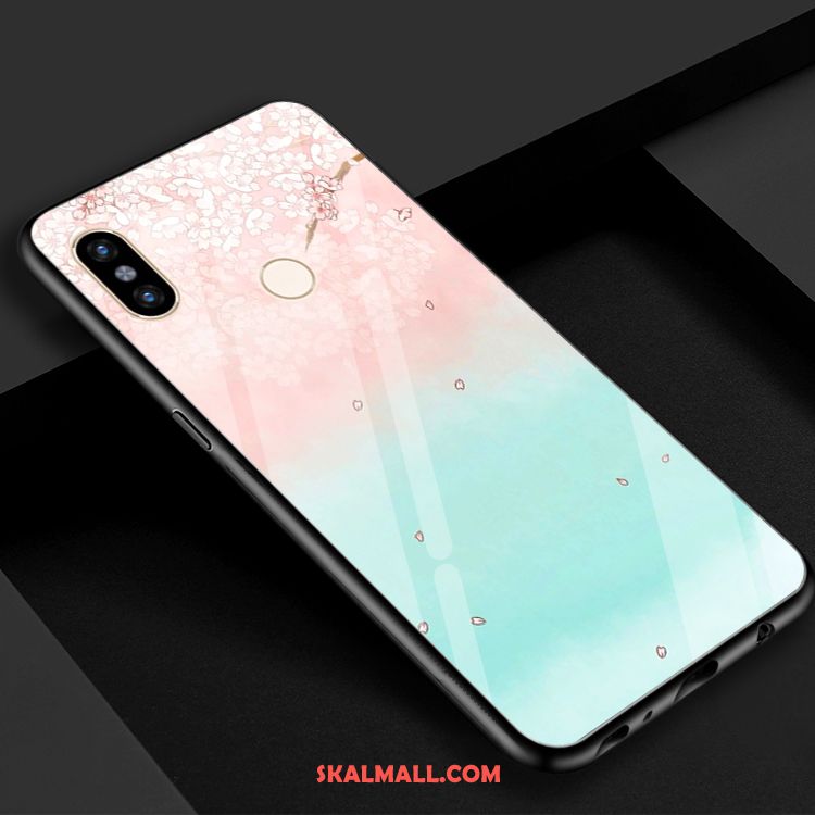 Xiaomi Mi 8 Skal Purpur Glas Kyla Mobil Telefon Vind Fodral Billiga