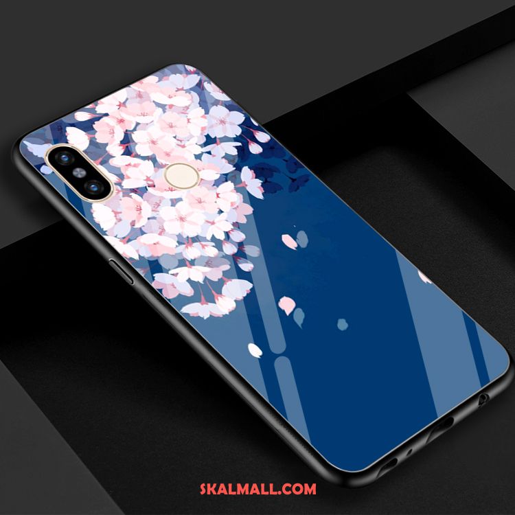 Xiaomi Mi 8 Skal Purpur Glas Kyla Mobil Telefon Vind Fodral Billiga