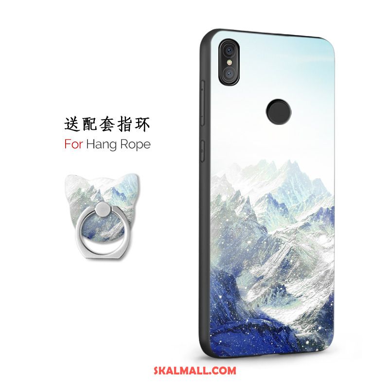 Xiaomi Mi 8 Skal Ring Fallskydd Support Grön Kinesisk Stil Billig