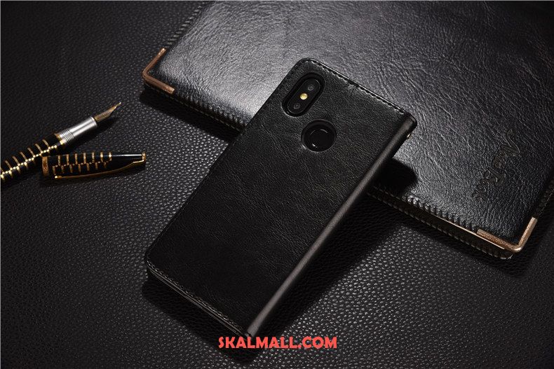 Xiaomi Mi 8 Skal Silikon Fallskydd Mobil Telefon Täcka Läderfodral Köpa